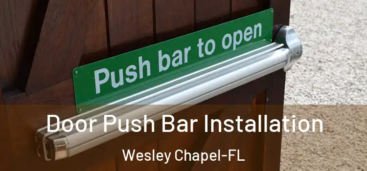 Door Push Bar Installation Wesley Chapel-FL
