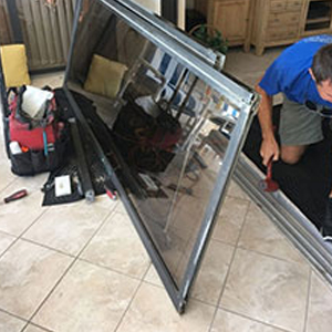 sliding glass door frame repair Wesley Chapel
